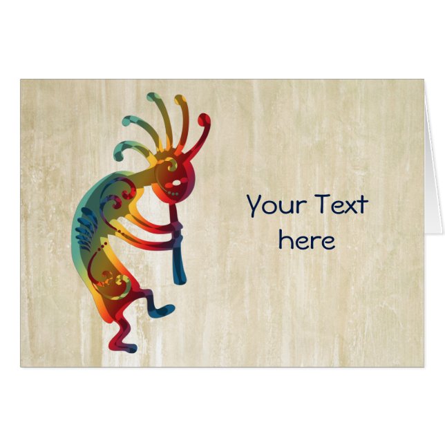 KOKOPELLI-ornamenten en uw ideeën (Voorkant Horizontaal)