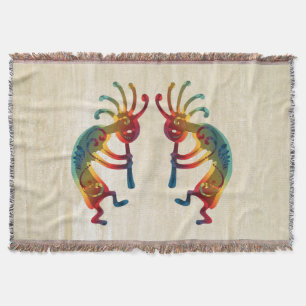 KOKOPELLI-ornamenten en uw ideeën Deken