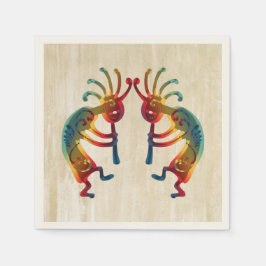 KOKOPELLI-ornamenten en uw ideeën Servetten