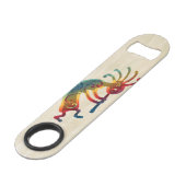 KOKOPELLI-ornamenten en uw ideeën Speed Flessenopener (Voorkant Gekanteld)