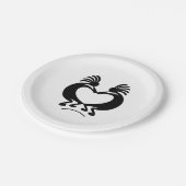 Kokopelli Papieren Bordje (Gekanteld)
