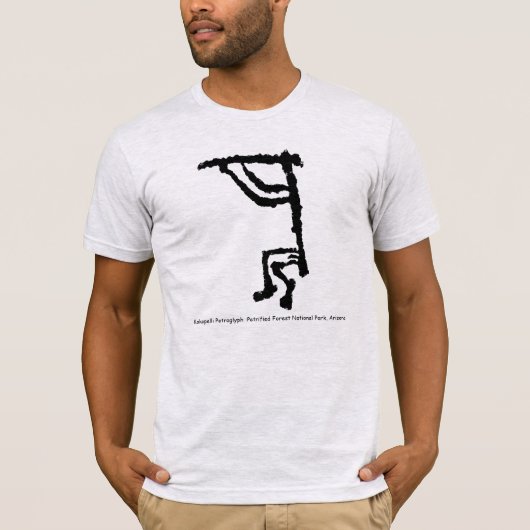 Kokopelli Petroglyph T-shirt (Voorkant)