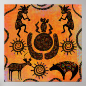 KOKOPELLI POSTER (Voorkant)