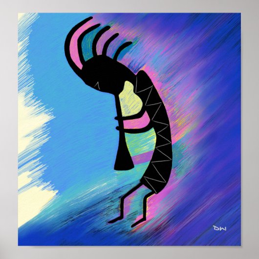 Kokopelli Poster (Voorkant)