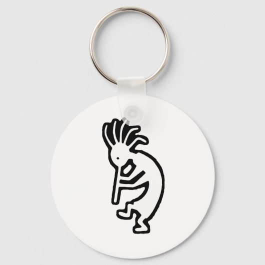 Kokopelli-producten en -Design! Sleutelhanger (Voorkant)