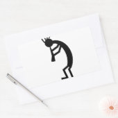 Kokopelli Rechthoekige Sticker (Envelop)