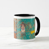 Kokopelli - Rock Art Mok (Voorkant rechts)