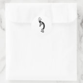 Kokopelli Ronde Sticker (Tas)