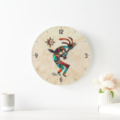 Kokopelli Round Wall klok (Huis)