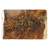 Kokopelli Saxaphone Player Petroglyph Magneet (Horizontaal)