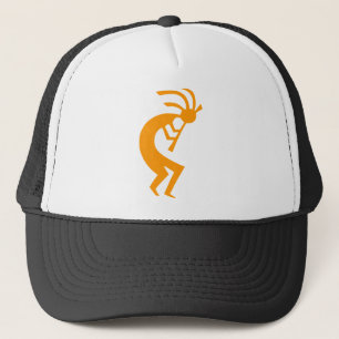 Kokopelli Sinaasappel Trucker Pet