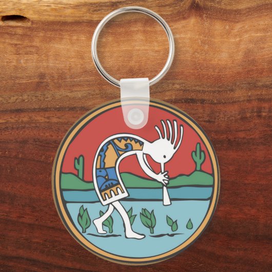 Kokopelli Sleutelhanger (Voorkant)