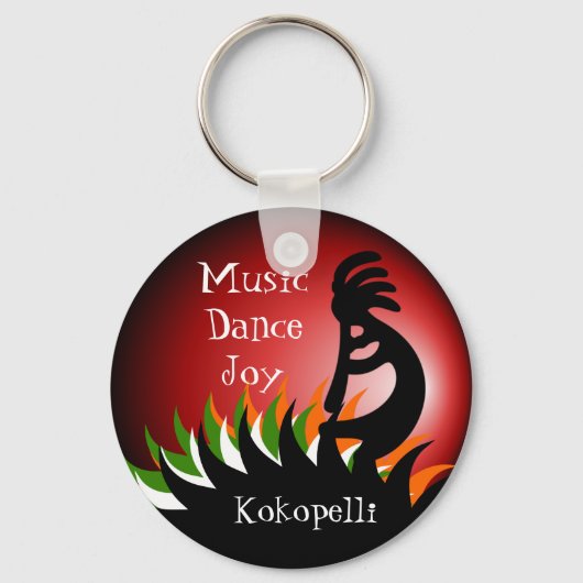 Kokopelli Sleutelhanger (Voorkant)