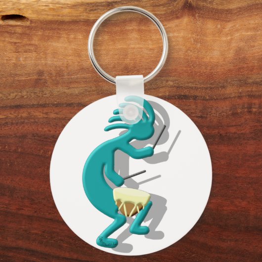 Kokopelli Snare Drum Sleutelhanger (Voorkant)