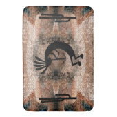 Kokopelli Southwest Desert Mosaic Badmat (Voorkant Verticaal)
