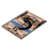 Kokopelli Southwest Desert Mosaic Notitieboek (Linkerzijde)