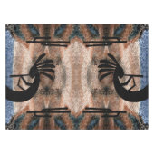 Kokopelli Southwest Desert Mosaic Tafelkleed (Voorkant (Horizontaal))