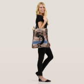 Kokopelli Southwest Desert Mosaic Tote Bag (Op model)