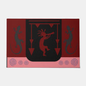 Kokopelli Southwest Doormat Deurmat (Voorkant)