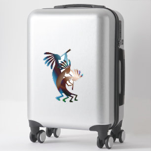 Kokopelli Southwest Music 14-inch ticker Sticker