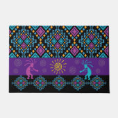 Kokopelli Southwest Rug Deurmat (Voorkant)