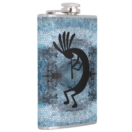 Kokopelli Southwest-woestijn 2 Heupfles (Rechts)