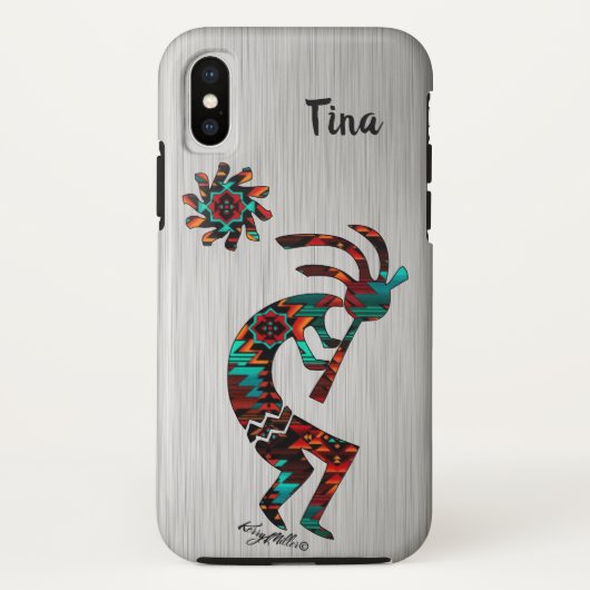KOKOPELLI SPEELT DE VLUCHT UIT Case-Mate iPhone CASE (Achterkant)