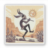 Kokopelli Sticker (Voorkant)