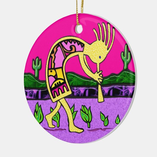 Kokopelli Succes Ornament (Links)