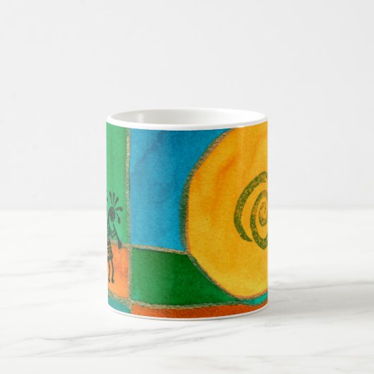 Kokopelli Sun Mok (Center)