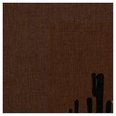 Kokopelli Sun Southwest Desert Rustic Brown Stof (Swatch)