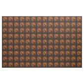 Kokopelli Sun Southwest Rustic Brown Stof (Yard (91,4 cm))