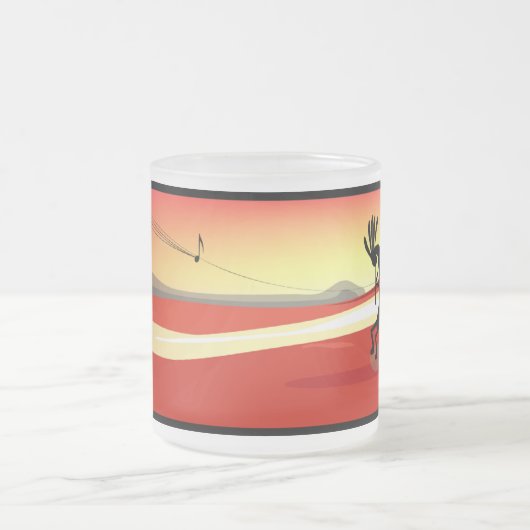 Kokopelli Sunset Mok (Center)