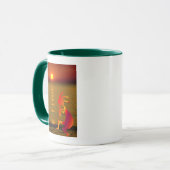 Kokopelli Sunset Mok (Voorkant links)