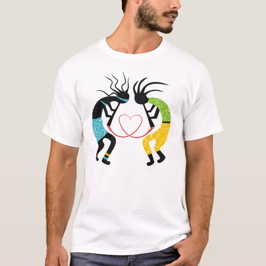 Kokopelli T-Shirts. T-shirt (Voorkant)