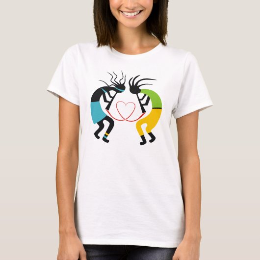 Kokopelli T-Shirts. T-shirt (Voorkant)