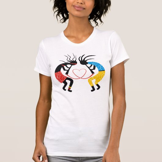 Kokopelli T-Shirts. T-shirt (Voorkant)