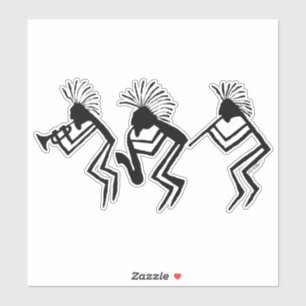 Kokopelli - Talking Canyons, New Mexico Sticker