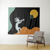 Kokopelli Tapestry Wandkleed (In Situ (horizontaal))