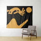 Kokopelli Tapestry Wandkleed (In Situ (horizontaal))
