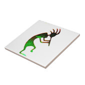 kokopelli-tegel tegeltje (Zijkant)