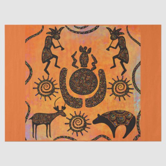 KOKOPELLI TISSUEPAPIER (Voorkant)