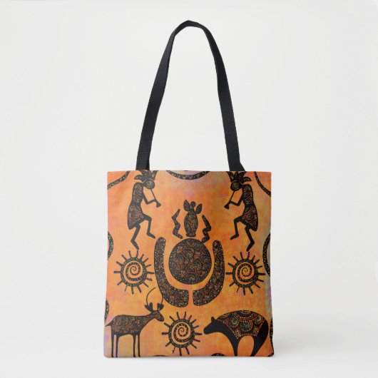KOKOPELLI  TOTE BAG (Voorkant)