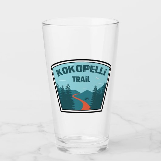 Kokopelli Trail Glas (Voorkant)