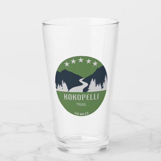 Kokopelli Trail Glas (Voorkant)