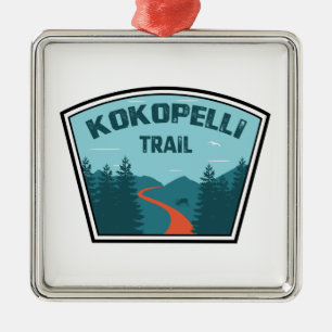 Kokopelli Trail Metalen Ornament