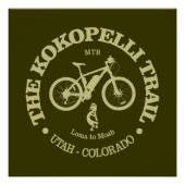 Kokopelli Trail (MTB) Perfect Poster (Voorkant)