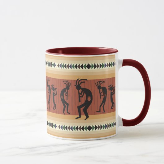 Kokopelli Tribal Design Mok (Rechts)