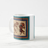 Kokopelli Trio Koffiemok (Voorkant links)