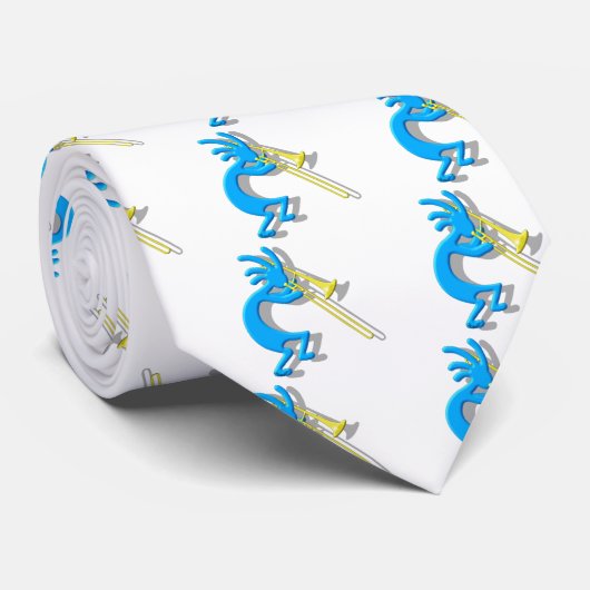 Kokopelli Trombone Stropdas (Opgerold)